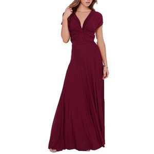 Infinity wrap dress